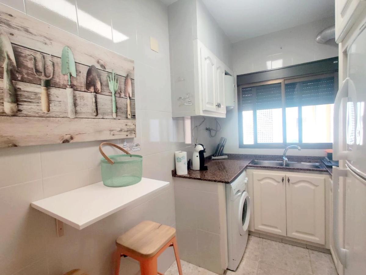Apartament 100 M De Playa De Gandia 3 -4 Personas Parking Ascensor Esterno foto