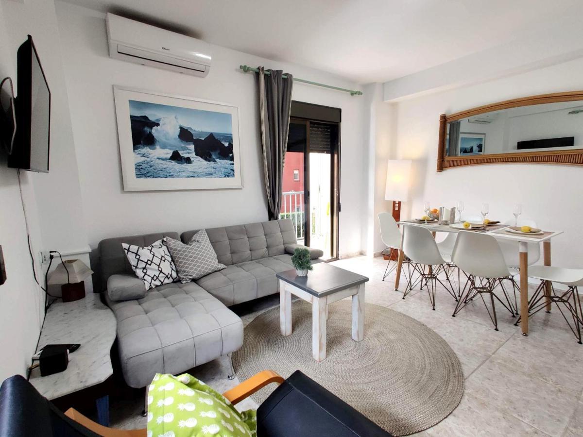 Apartament 100 M De Playa De Gandia 3 -4 Personas Parking Ascensor Esterno foto